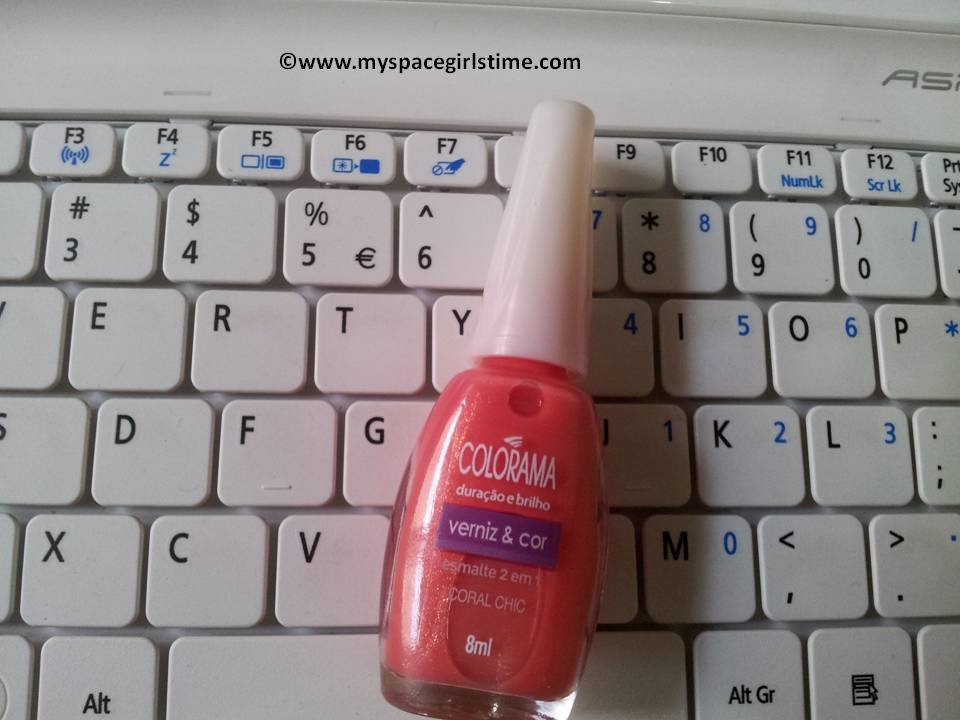 Maybelline Colorama “Coral Chic” Nail paint (Review & Swatches)